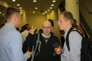 Od lewej: Tomek z Irlandii, Michał oraz ja