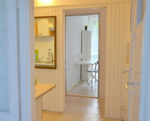 Malowanie boazerii - przed