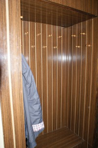 Malowanie boazerii - przed