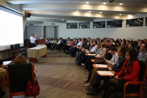 Jeden z wykładów w największej sali